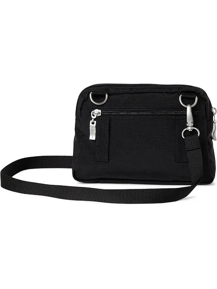 Женский кошелек-кроссбоди Trifecta RFID Baggallini — изображение 2 из 4, черный