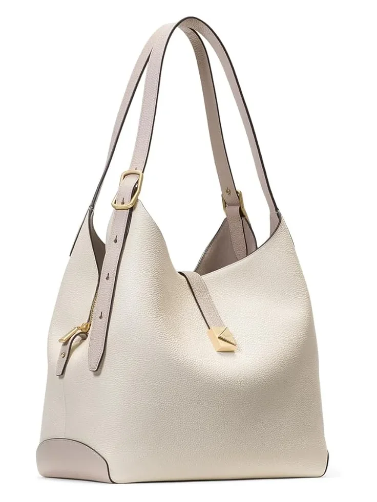 Большая женская сумка через плечо Deco Colorblocked из зернистой кожи. Kate Spade New York