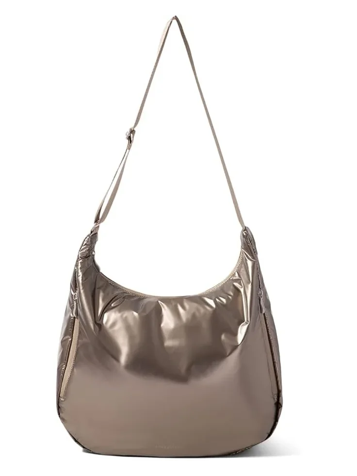 Женская сумка-хобо Swift Crossbody Baggallini — изображение 2 из 5, металлик медь