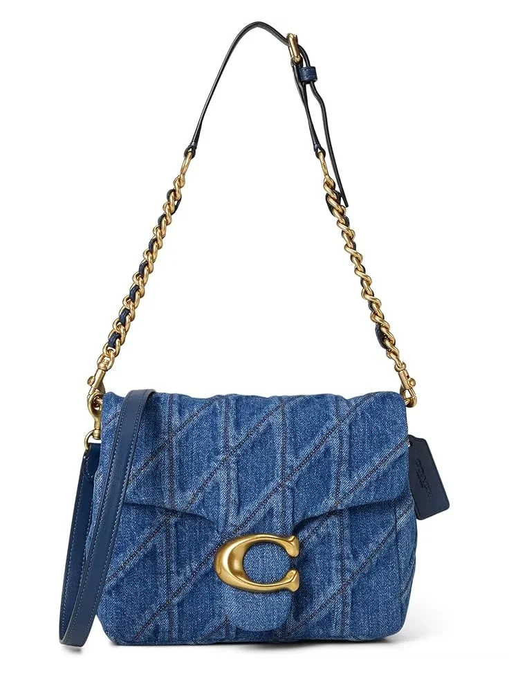 Женская стеганая сумка через плечо COACH Times Square Tabby