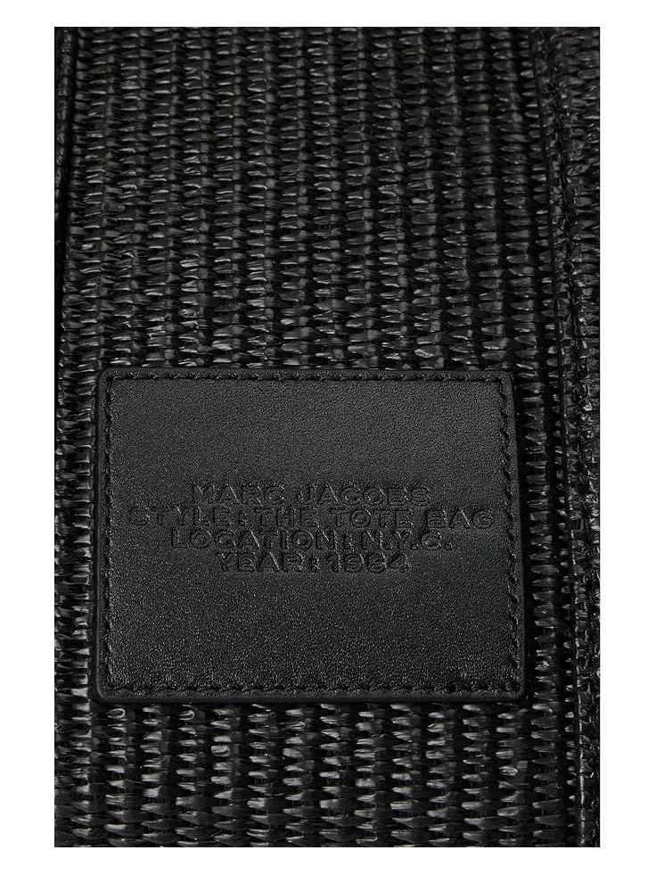 Женская маленькая плетеная сумка-тоут Marc Jacobs — изображение 4 из 6, черный