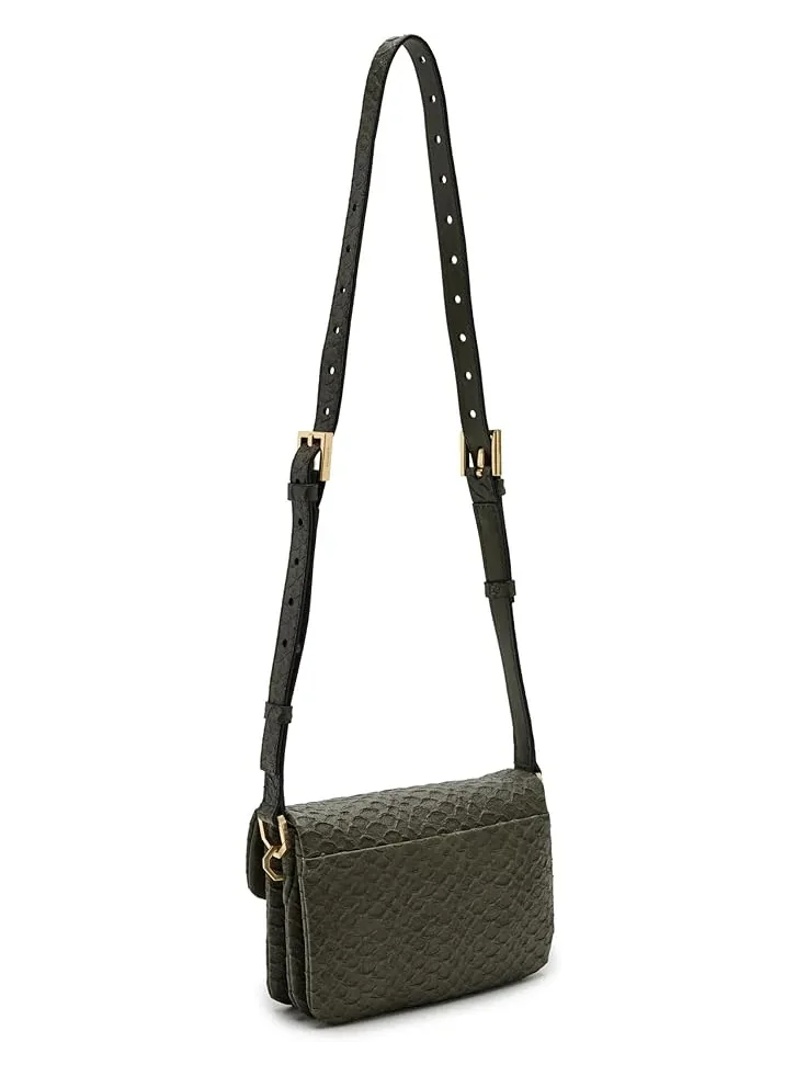Women's AllSaints Jupiter Snake Xbody — изображение 2 из 5, зеленый