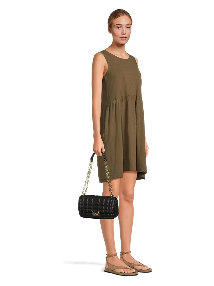 Женская сумка Tribeca Large Convertible Chain Shoulder MICHAEL Michael Kors — изображение 6 из 6, черный