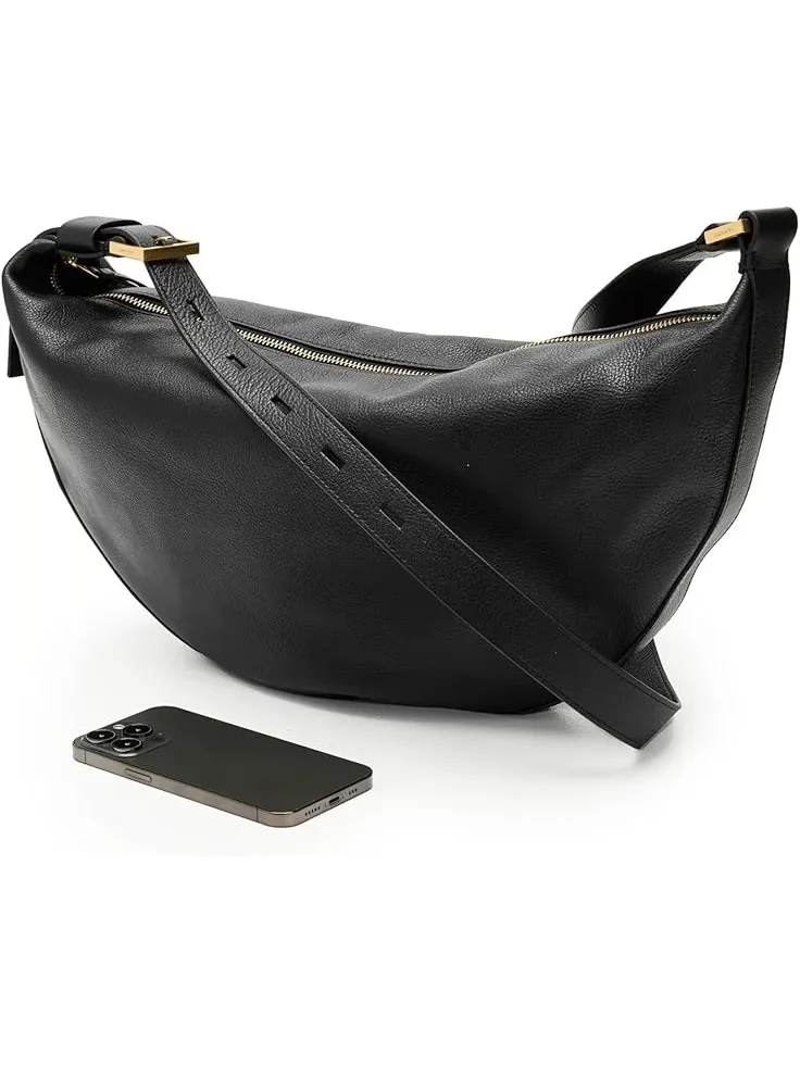 Women's AllSaints Half Moon Shoulder — 3