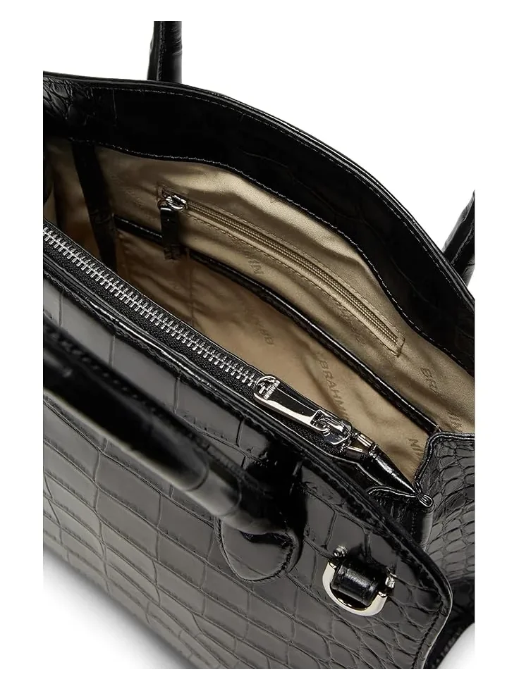 Women's Brahmin Rosetta Satchel — изображение 3 из 6, синий
