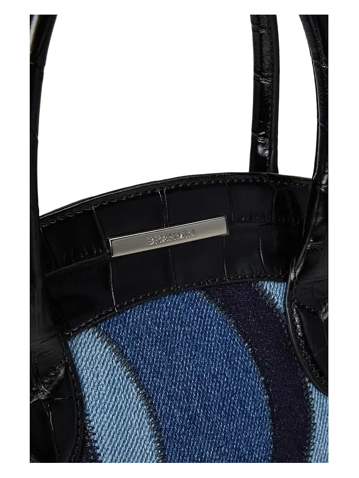 Women's Brahmin Rosetta Satchel — изображение 4 из 6, синий