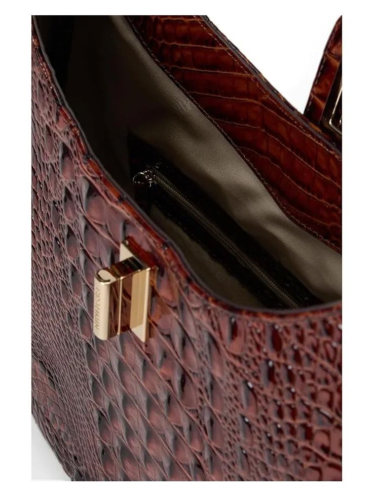 Women's Brahmin Fallon Slim Shoulderbag — изображение 3 из 6, пекан