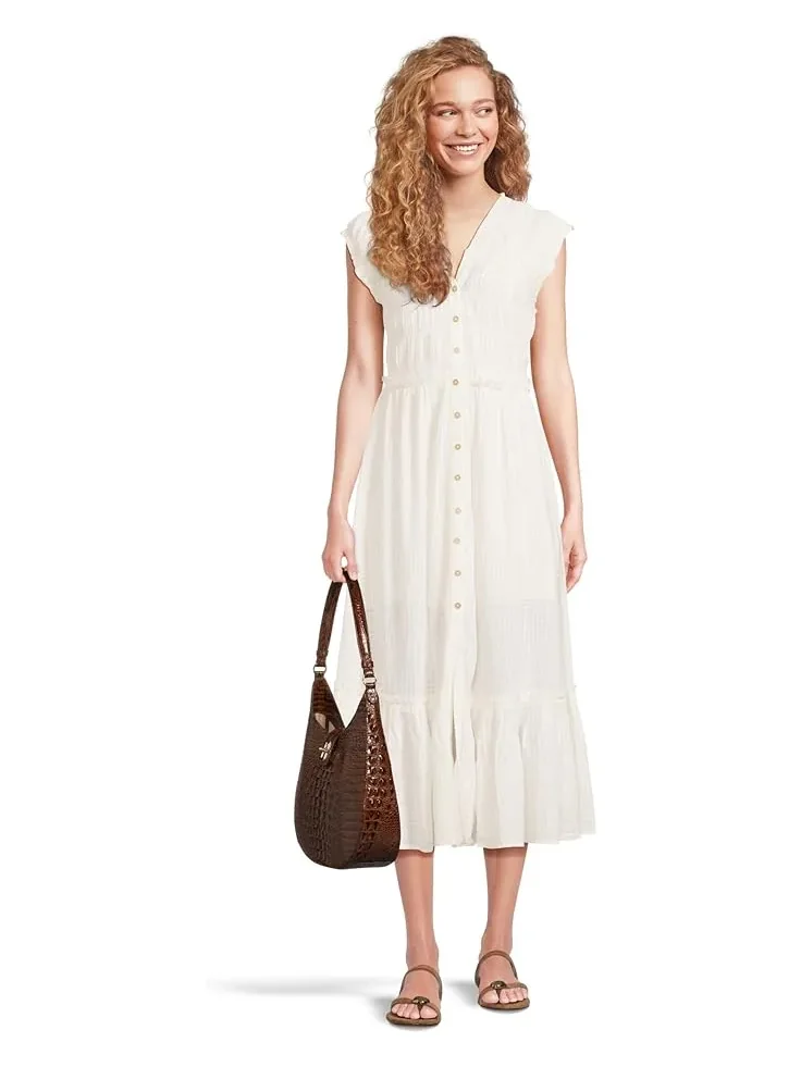 Women's Brahmin Fallon Slim Shoulderbag — изображение 5 из 6, пекан