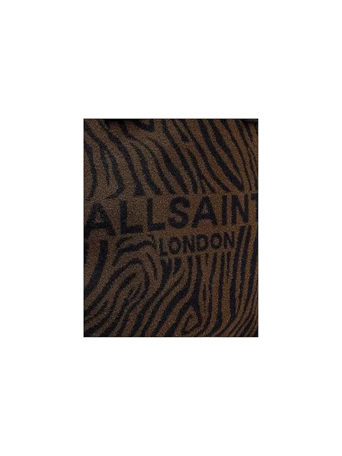 Сумка тоут Izzy Zebra East/West AllSaints — изображение 4 из 5, черный/коричневый