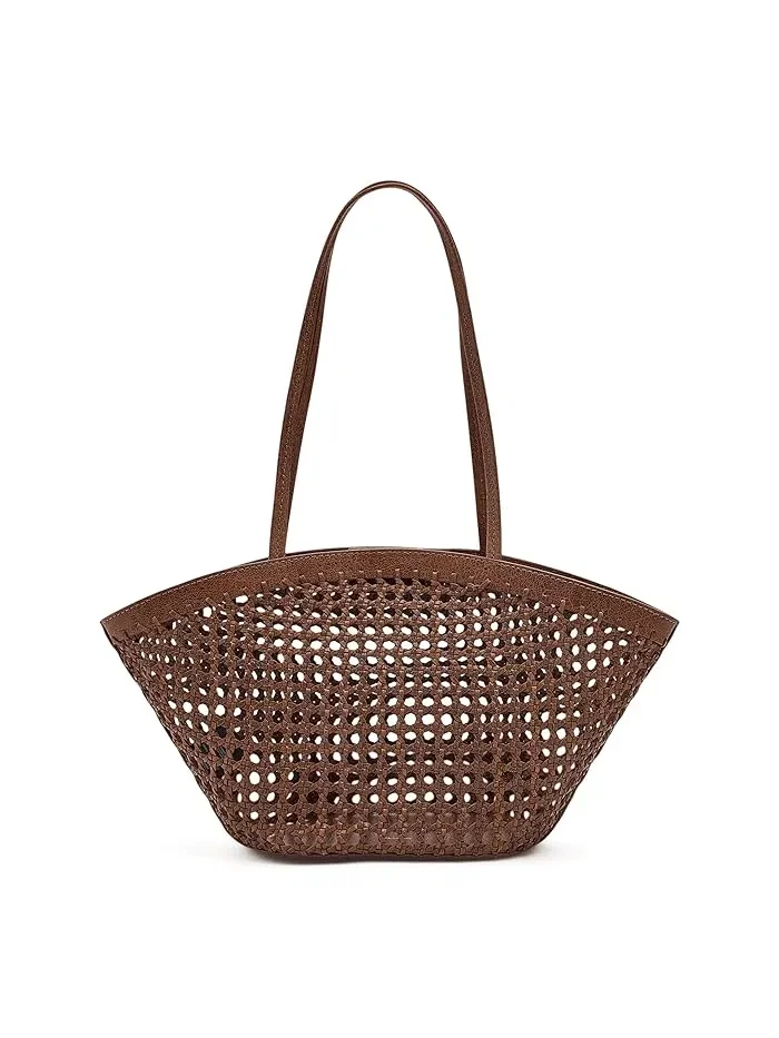 Сумка тоут плетеная Caning Market Madewell