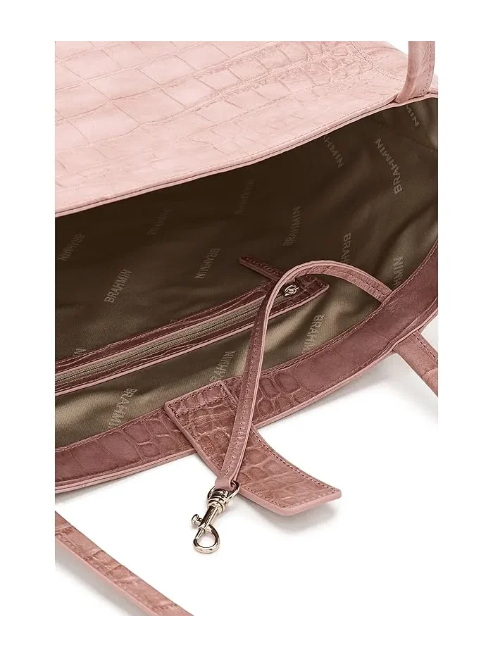 Сумка тоут Brahmin Mona — изображение 5 из 5, пудровый розовый