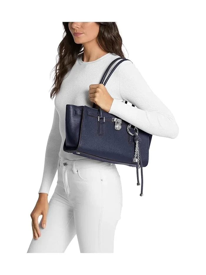 Сумка-тоут Hamilton Moderne Small East West MICHAEL Michael Kors — изображение 4 из 4, синий