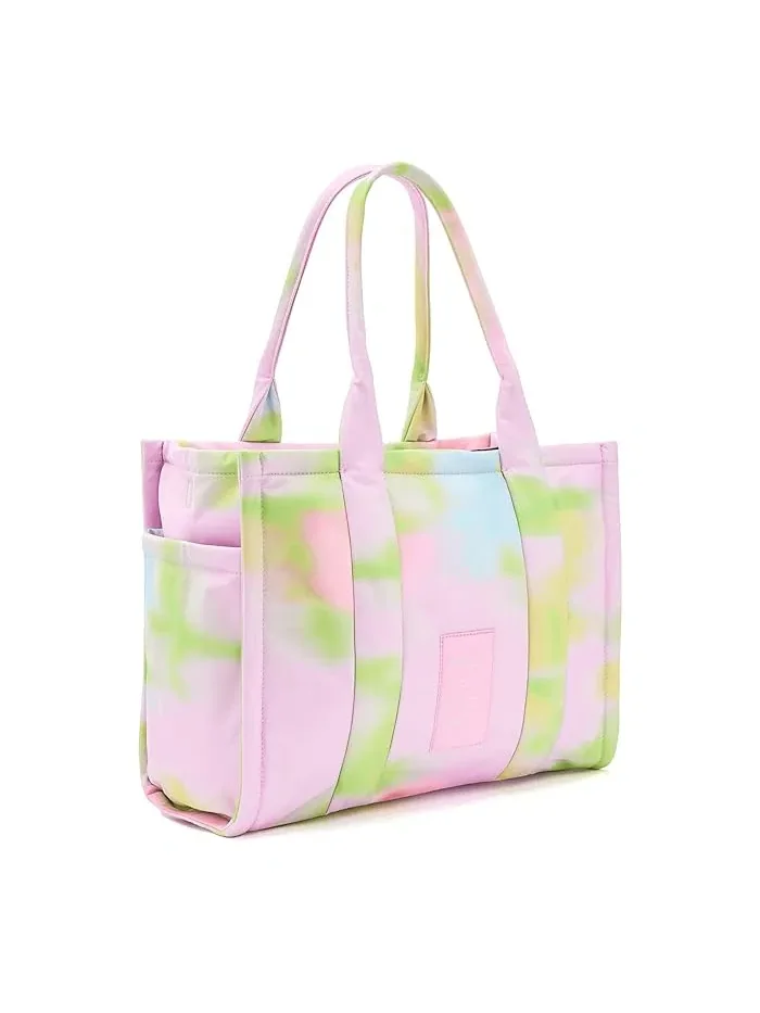 Сумка-тоут большая The Blurred Floral Large Puffy Nylon Marc Jacobs — изображение 2 из 5, розовый мульти