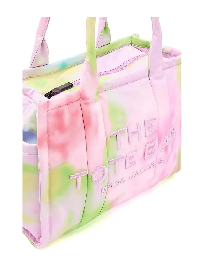 Сумка-тоут большая The Blurred Floral Large Puffy Nylon Marc Jacobs — изображение 4 из 5, розовый мульти