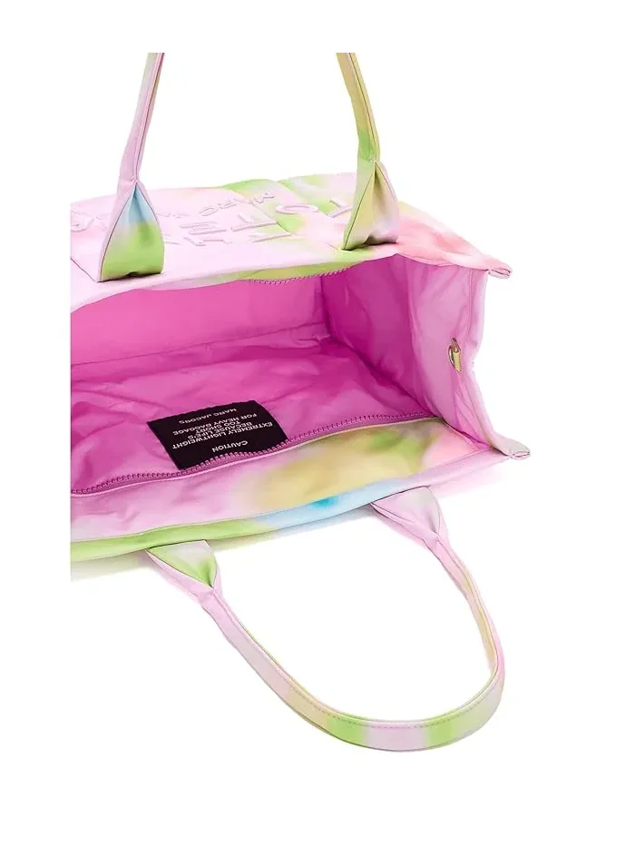 Сумка-тоут большая The Blurred Floral Large Puffy Nylon Marc Jacobs — изображение 5 из 5, розовый мульти