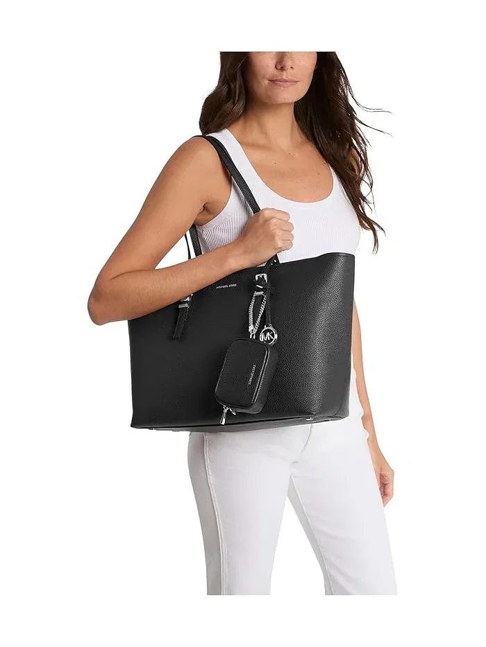 Сумка тоут Quinn Large East West Top Zip MICHAEL Michael Kors — изображение 3 из 3, черный