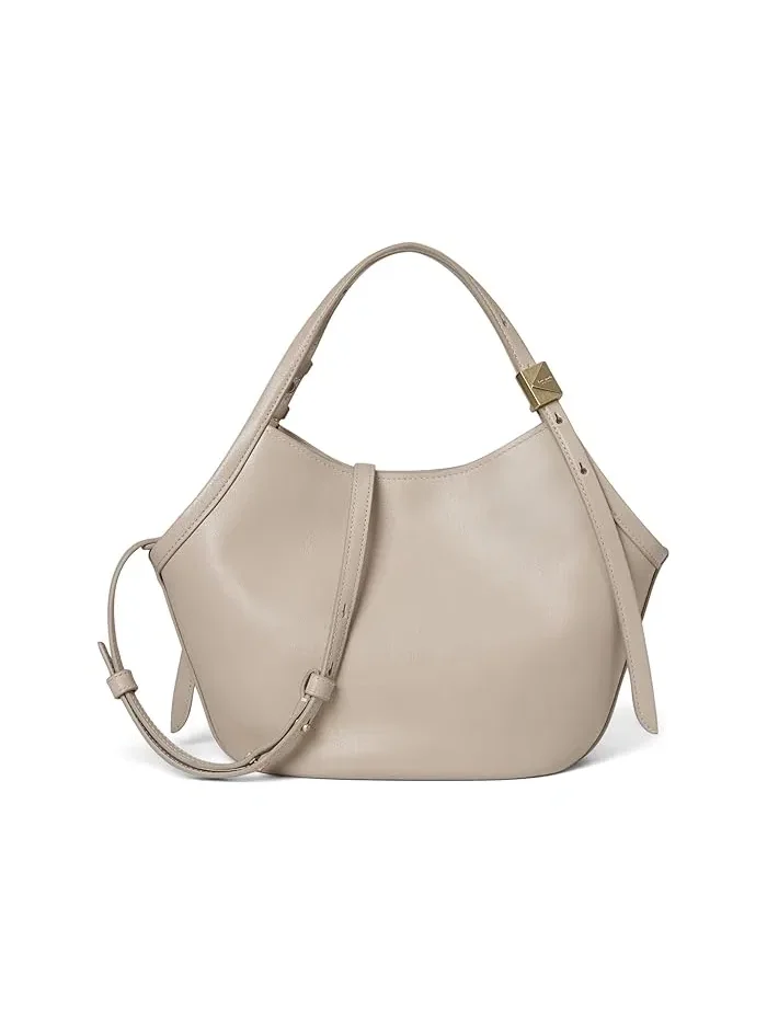 Сумка тоут из тонкой зернистой кожи Deco Fine Grain Leather Small Tulip Tote Kate Spade New York