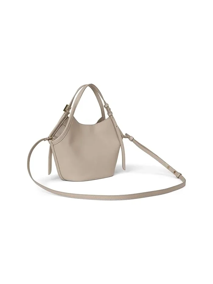 Сумка тоут из тонкой зернистой кожи Deco Fine Grain Leather Small Tulip Tote Kate Spade New York — изображение 2 из 5