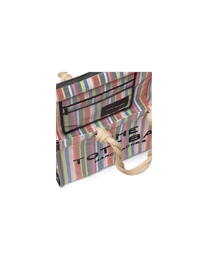 Сумка тоут сетчатая The Stripe Mesh Large Marc Jacobs — изображение 4 из 5, красный мульти