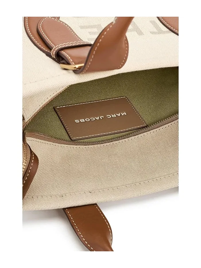 Сумка тоут средняя The Wavy Canvas Marc Jacobs — изображение 5 из 5, коричневый мульти