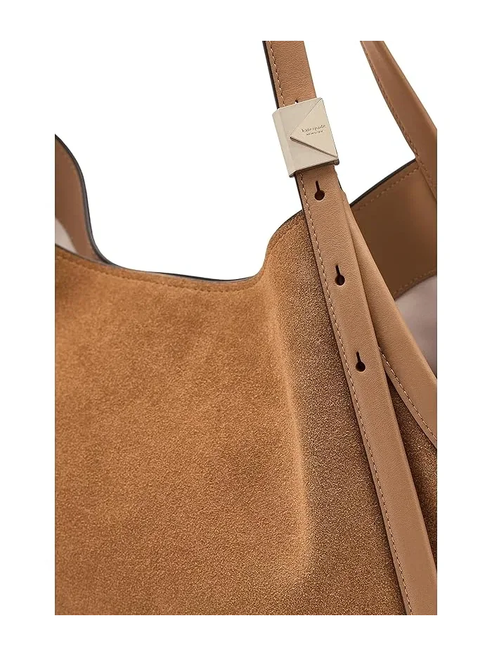 Сумка тоут Deco Suede Tulip Kate Spade New York — изображение 4 из 5, земляной