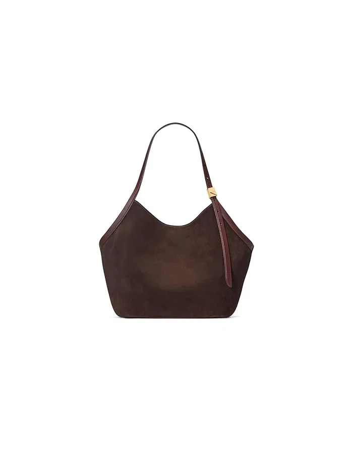 Сумка тоут Decо Suede Tulip Kate Spade New York — изображение 2 из 4, шоколадный