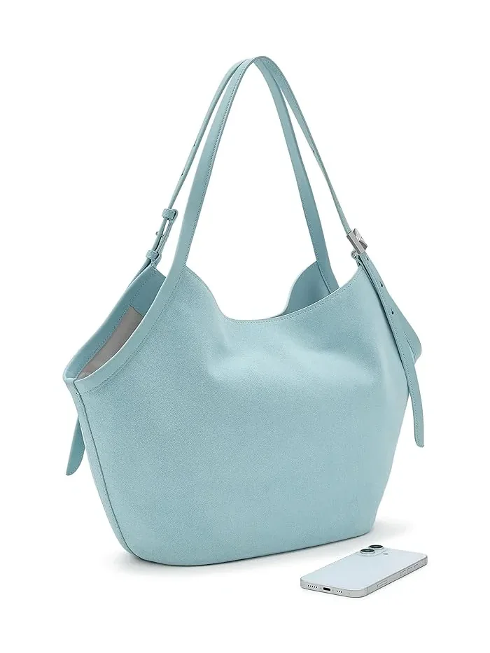 Сумка тоут Decо Suede Tulip Kate Spade New York — изображение 3 из 5, морской