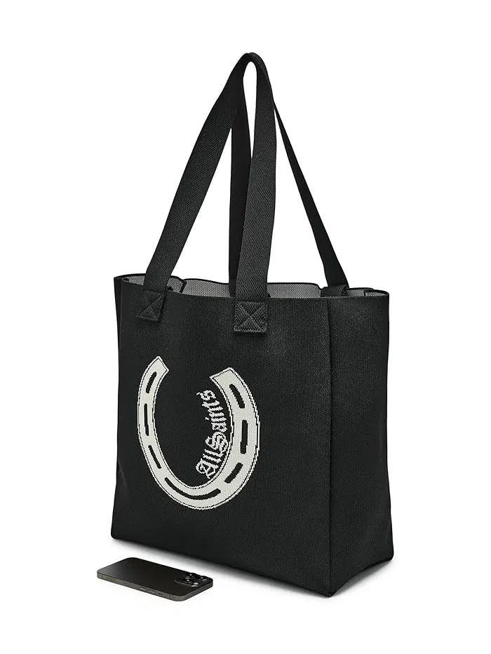 Сумка тоут Izzy Horseshoe AllSaints — изображение 3 из 5, черный