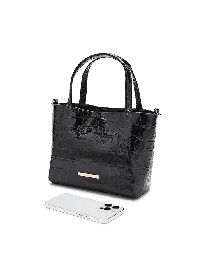 Сумка тоут Brahmin Small Mona — изображение 3 из 5, черный