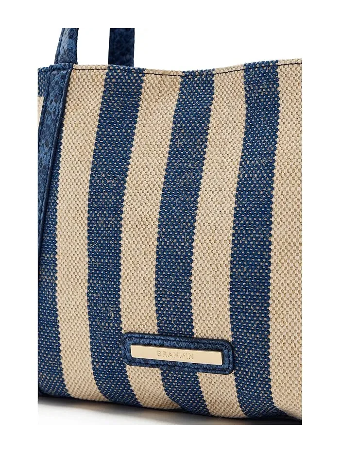 Сумка тоут Brahmin Small Mona — изображение 4 из 5, синий