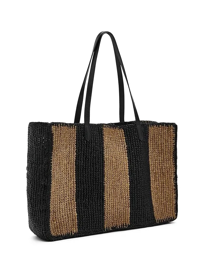 Сумка тоут Large Tote Rebecca Minkoff — изображение 2 из 5, черный/коричневый