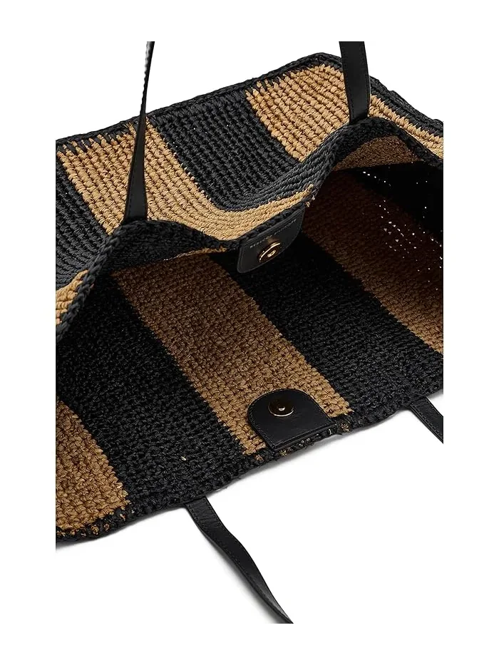 Сумка тоут Large Tote Rebecca Minkoff — изображение 5 из 5, черный/коричневый