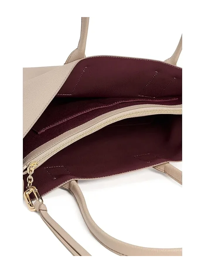 Сумка тоут кожаная The Pop J Marc Work Tote Marc Jacobs — изображение 5 из 5, слат