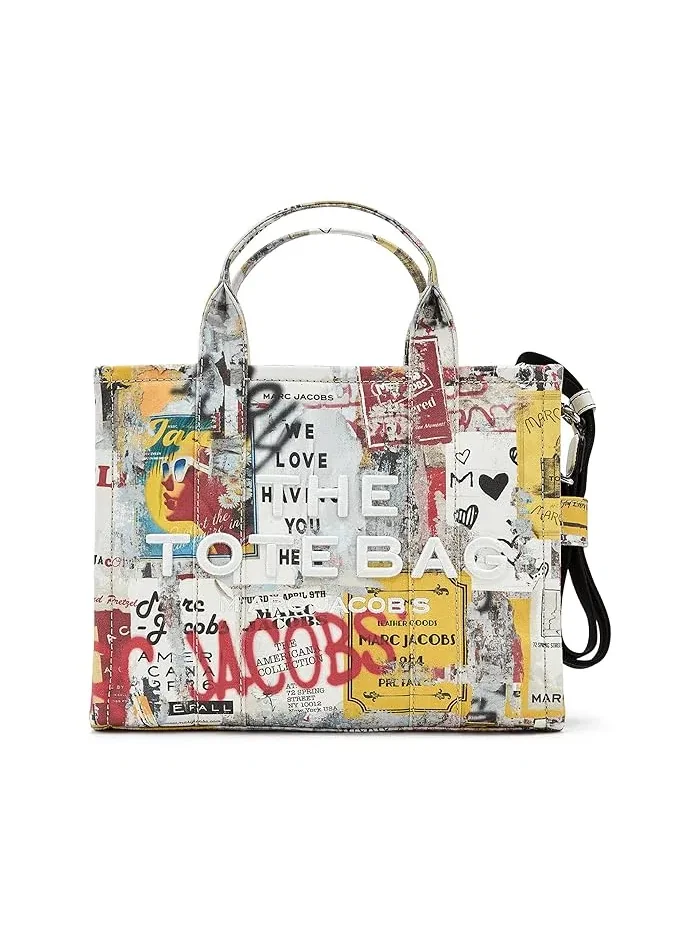 Тоут сумка холщовая The Pop Americana Canvas Medium Marc Jacobs