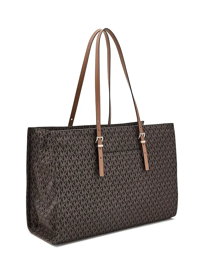 Сумка тоут многофункциональная Zadie Large East West MICHAEL Michael Kors — изображение 2 из 5, коричневый