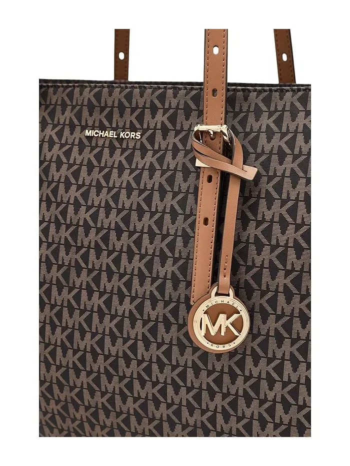Сумка тоут многофункциональная Zadie Large East West MICHAEL Michael Kors — изображение 4 из 5, коричневый