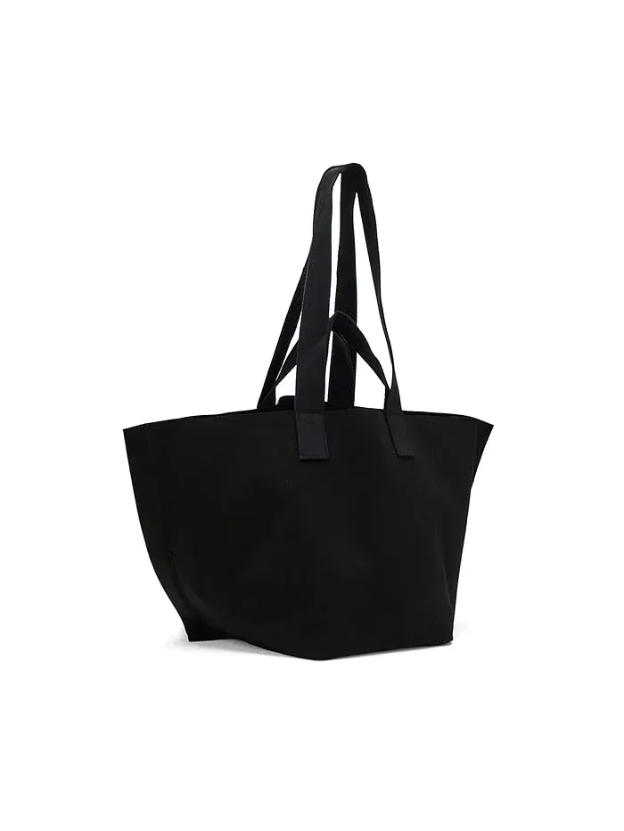 Сумка тоут из органического хлопка Lutece AllSaints — изображение 2 из 5, черный