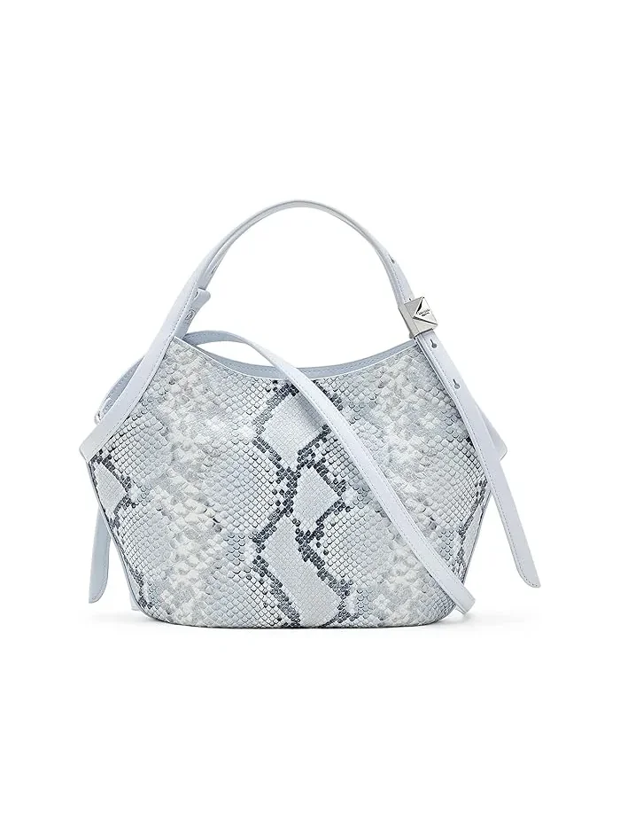 Сумка тоут кожаная с тиснением под змею Kate Spade New York