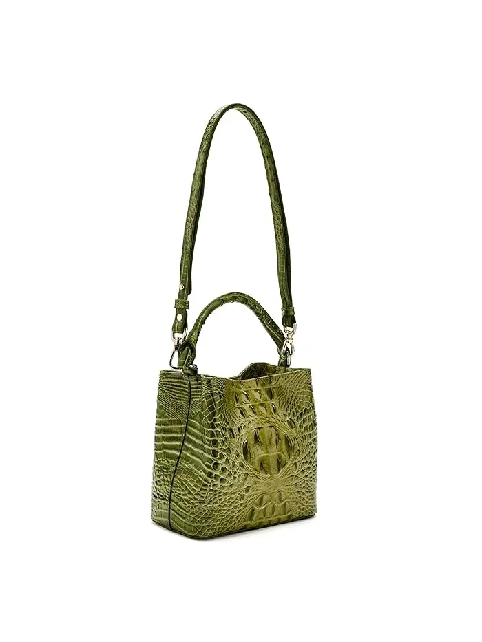 Сумка кросс-боди Mini Amelia Brahmin — изображение 2 из 5, оливковый