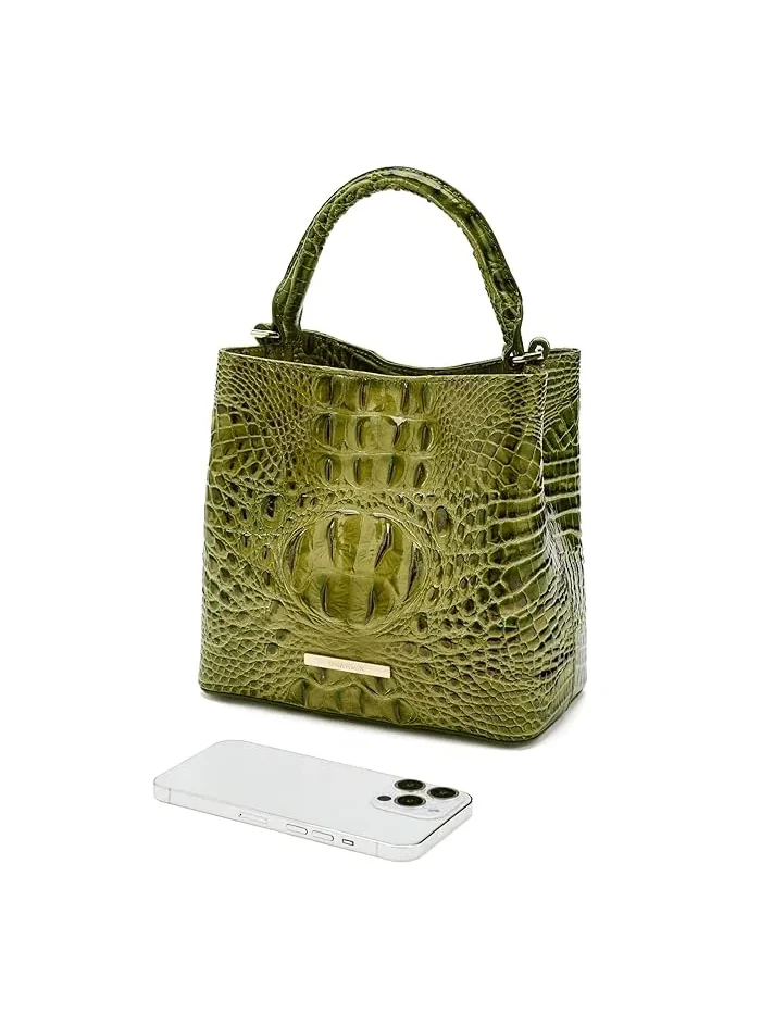 Сумка кросс-боди Mini Amelia Brahmin — изображение 3 из 5, оливковый
