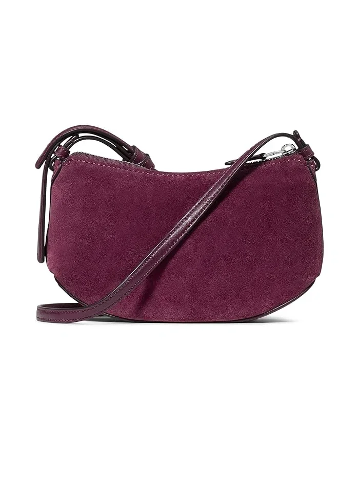 Сумка кросс-боди Loop Suede Kate Spade New York — изображение 2 из 4, фиолетовый