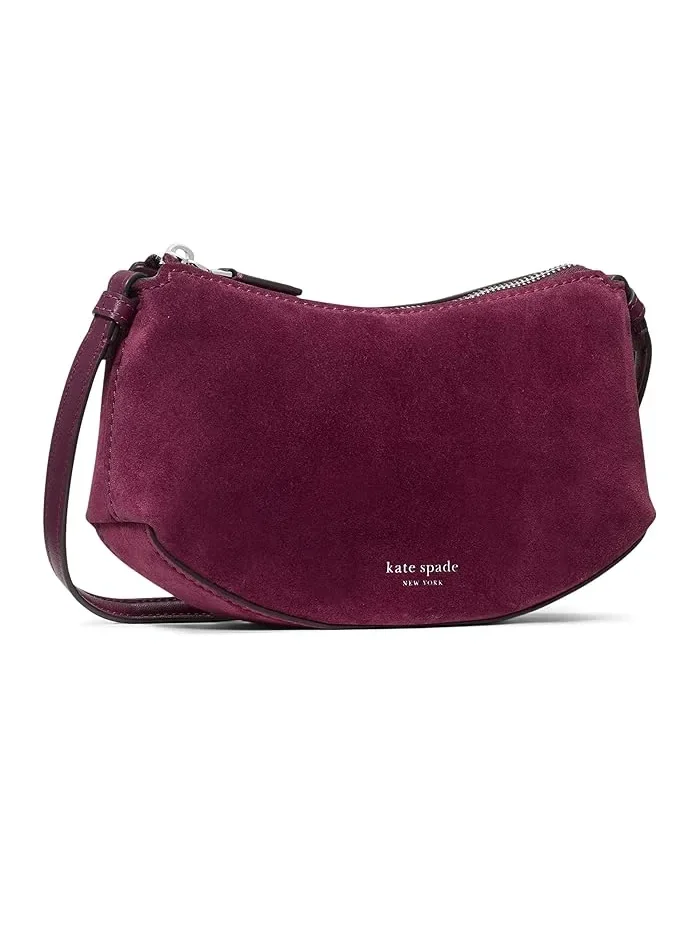 Сумка кросс-боди Loop Suede Kate Spade New York — изображение 4 из 4, фиолетовый
