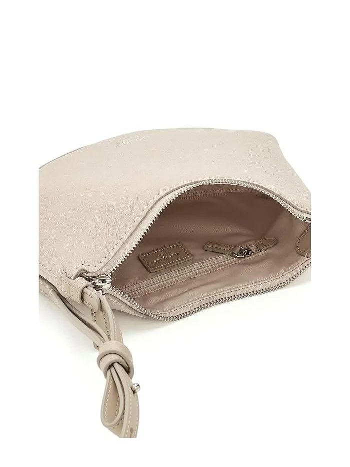 Сумка кросс-боди Loop Suede Kate Spade New York — изображение 5 из 5, молочное стекло