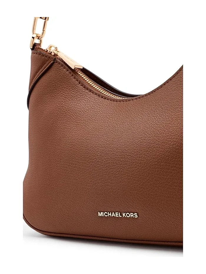 Сумка кросс-боди Jet Set Medium Convertible Pouchette MICHAEL Michael Kors — изображение 4 из 5, коричневый