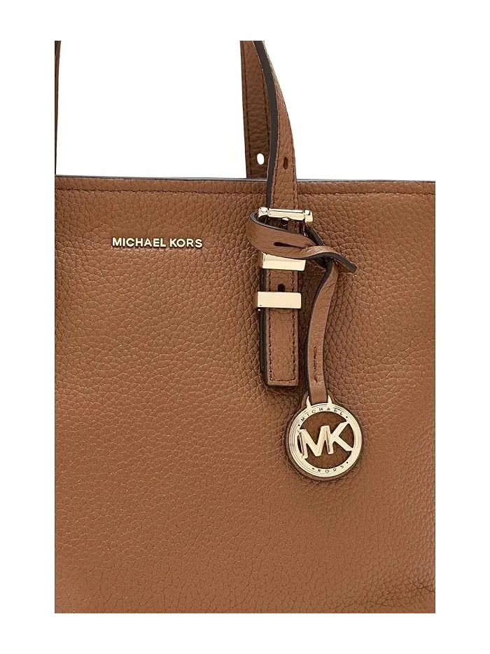Сумка тоут кроссбоди Quinn Small East West MICHAEL Michael Kors — изображение 4 из 5, коричневый