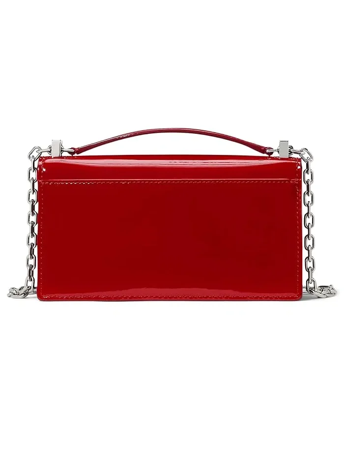 Сумка кросс-боди кожа Deco Mini Flap Kate Spade New York — изображение 3 из 4, черный