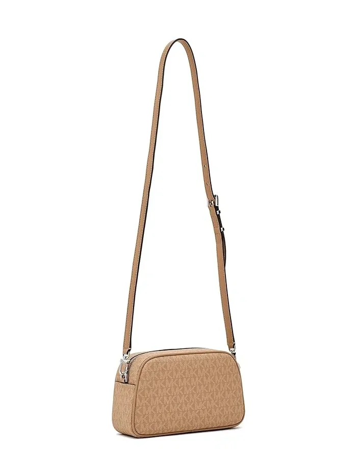 Сумка кросс-боди Jet Set Small Camera MICHAEL Michael Kors — изображение 2 из 5, арахисовый
