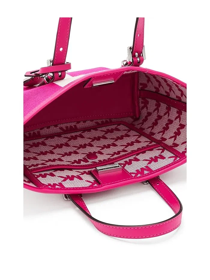 Сумка тоут кроссбоди Quinn Small East West MICHAEL Michael Kors — изображение 5 из 5, малина