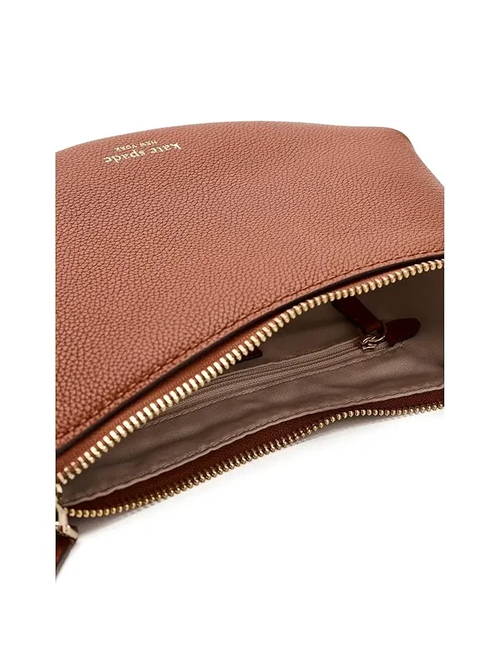 Сумка кроссбоди Loop кожаная Kate Spade New York — изображение 5 из 5, бежевый