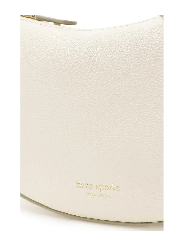 Сумка кросс-боди Loop Pebbled Leather Kate Spade New York — изображение 4 из 5, бежевый